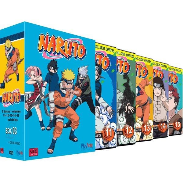 BOX NARUTO VOLUME 3